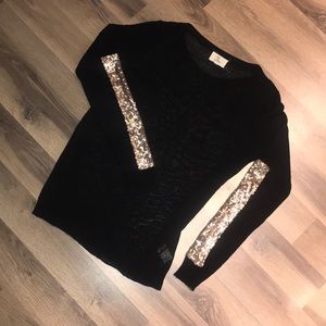 Sweater with sequin detail